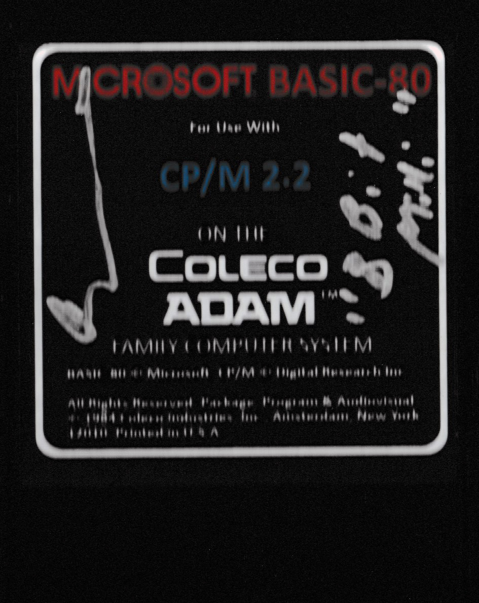 Microsoft Basic-80 (CP/M 2.2) - Ultimate Main Cartridge