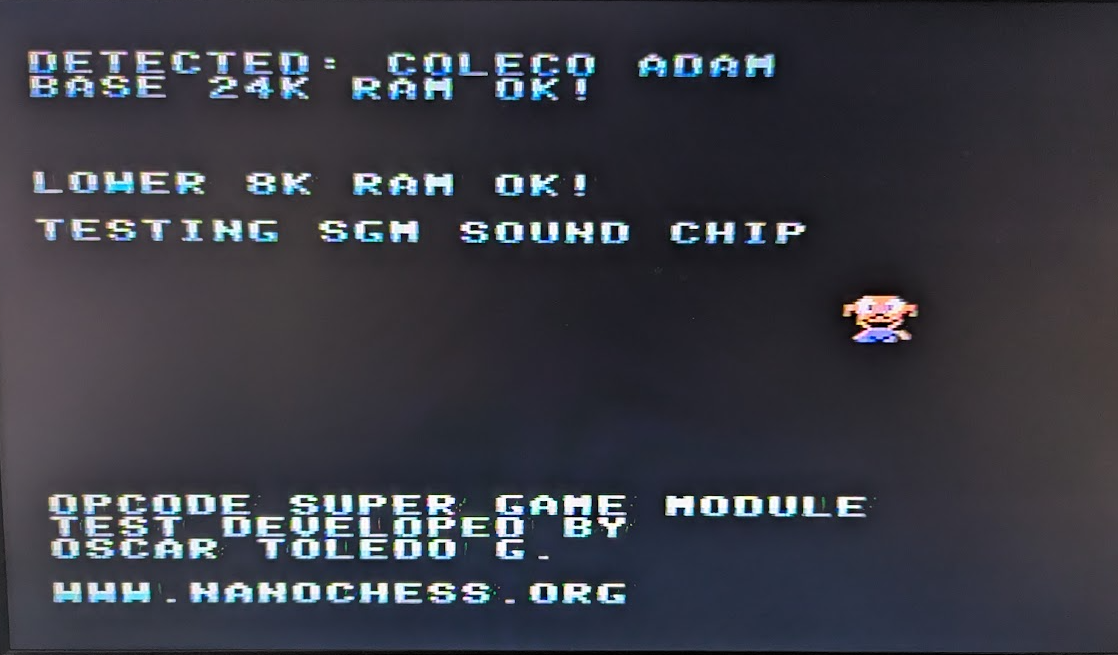 SGM Test  Cartridge Screenshot 2