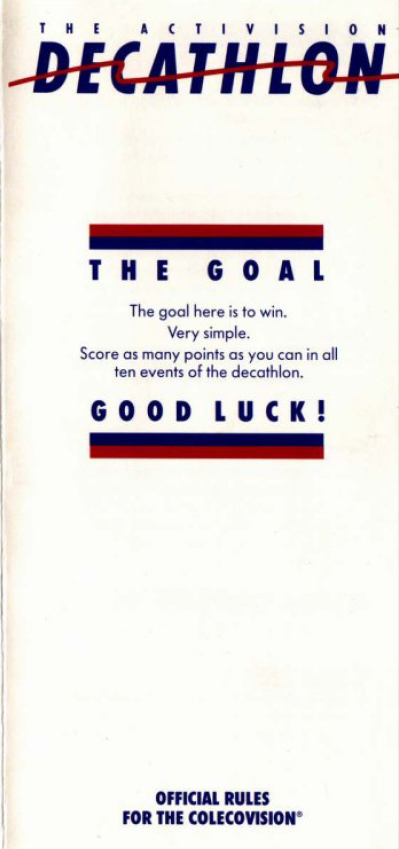 Decathlon (Proto) US User Manual