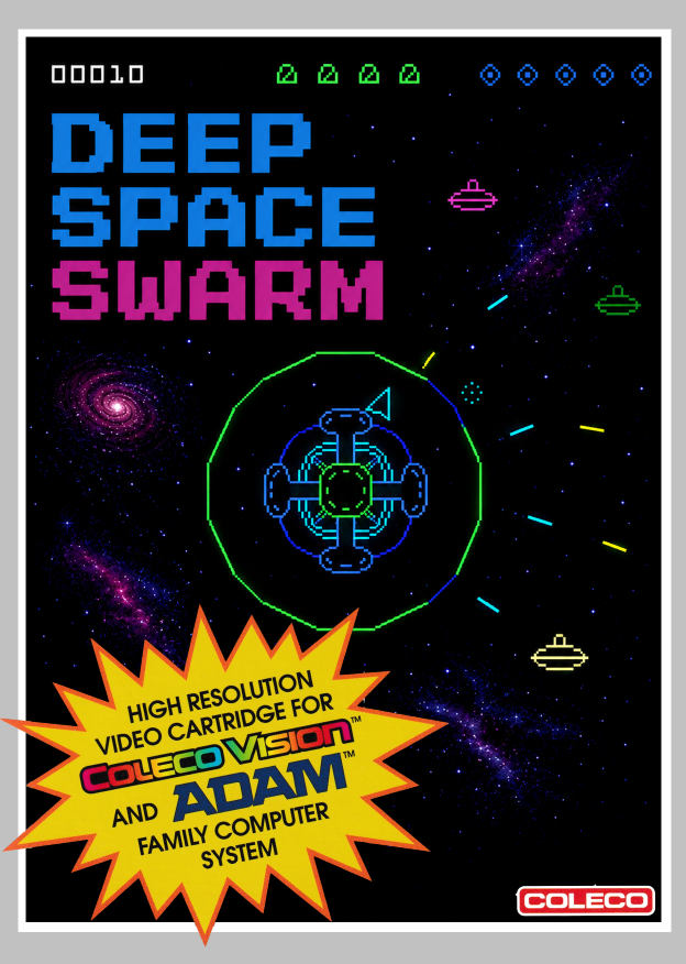 Deep Space Swarm (Demo) US Front Box Art