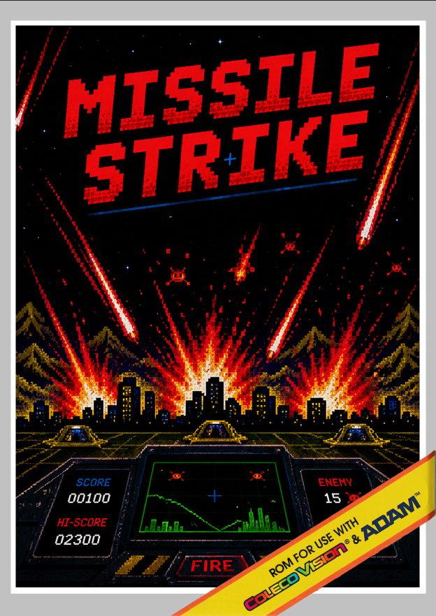 Missile Strike US Front Box Art