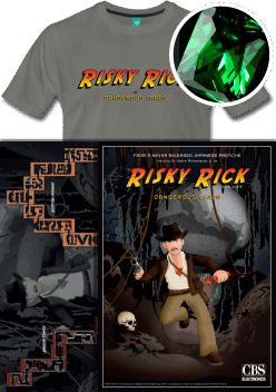 Risky Rick In Dangerous Traps (Brown) Promotional Material 2