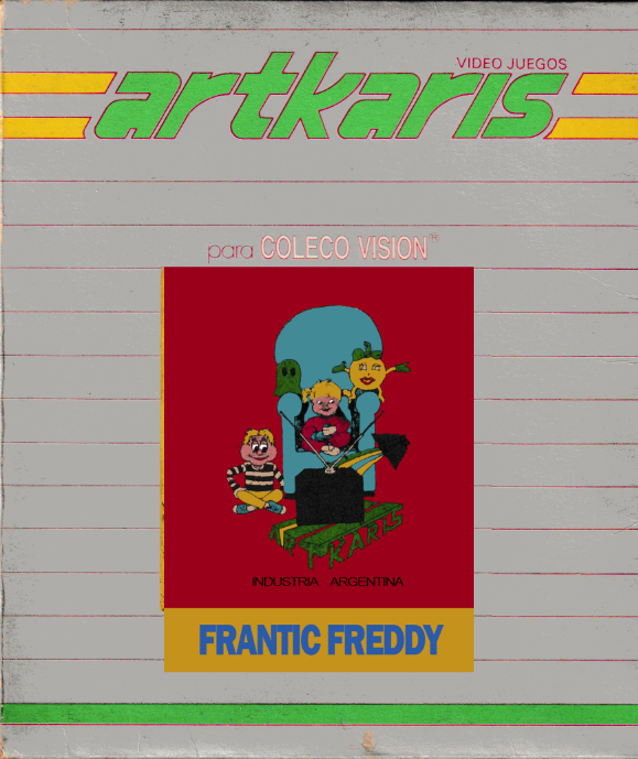 Frantic Freddy US Front Box Art