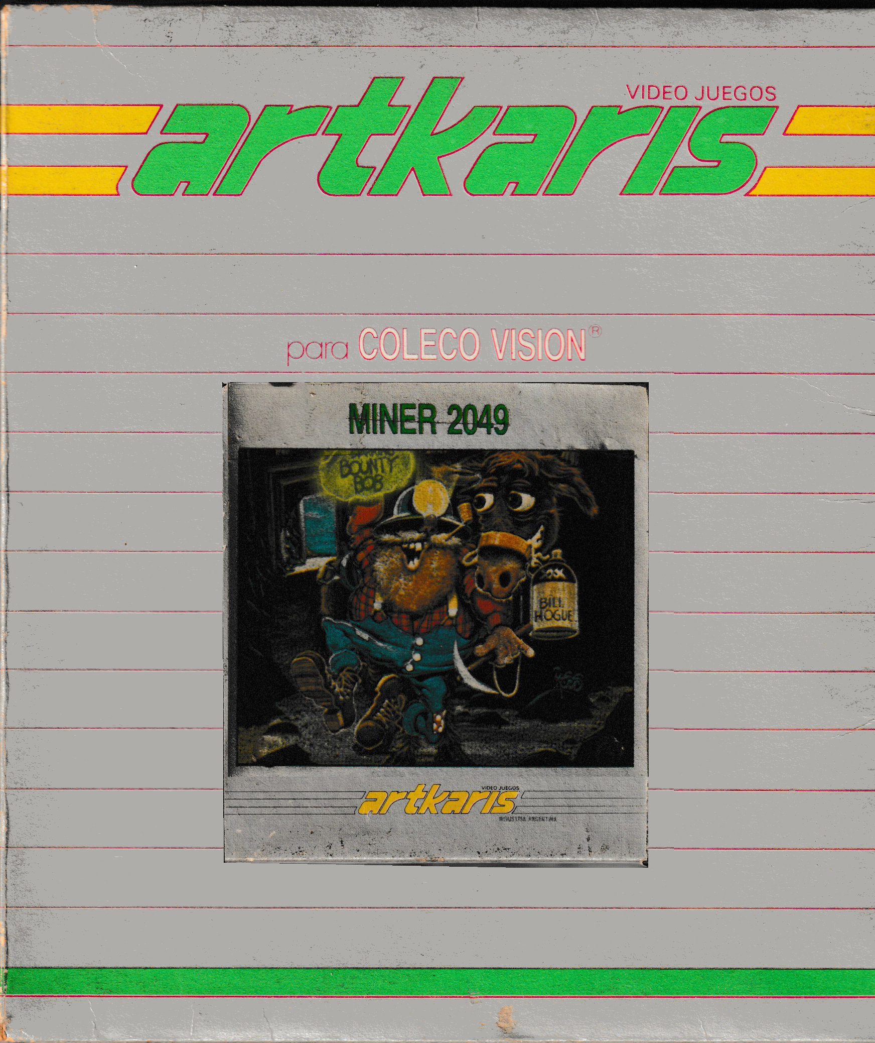Miner 2049er US Front Box Art