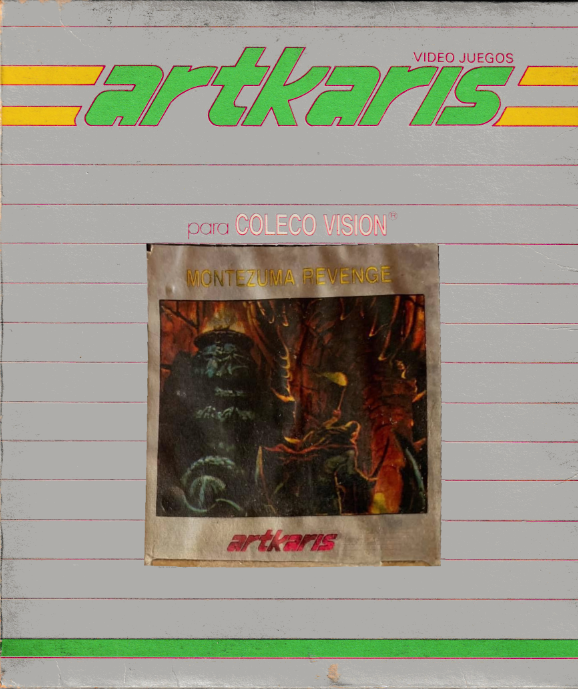 Montezuma's Revenge US Front Box Art