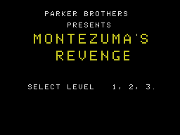 Montezuma's Revenge Screenshot 1