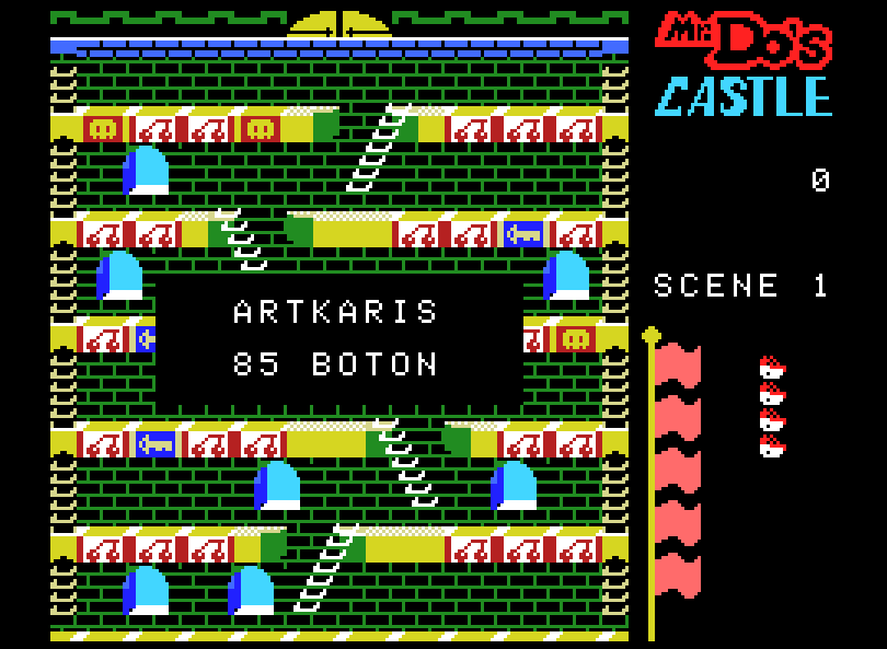 Mr. Do Castle Screenshot 1