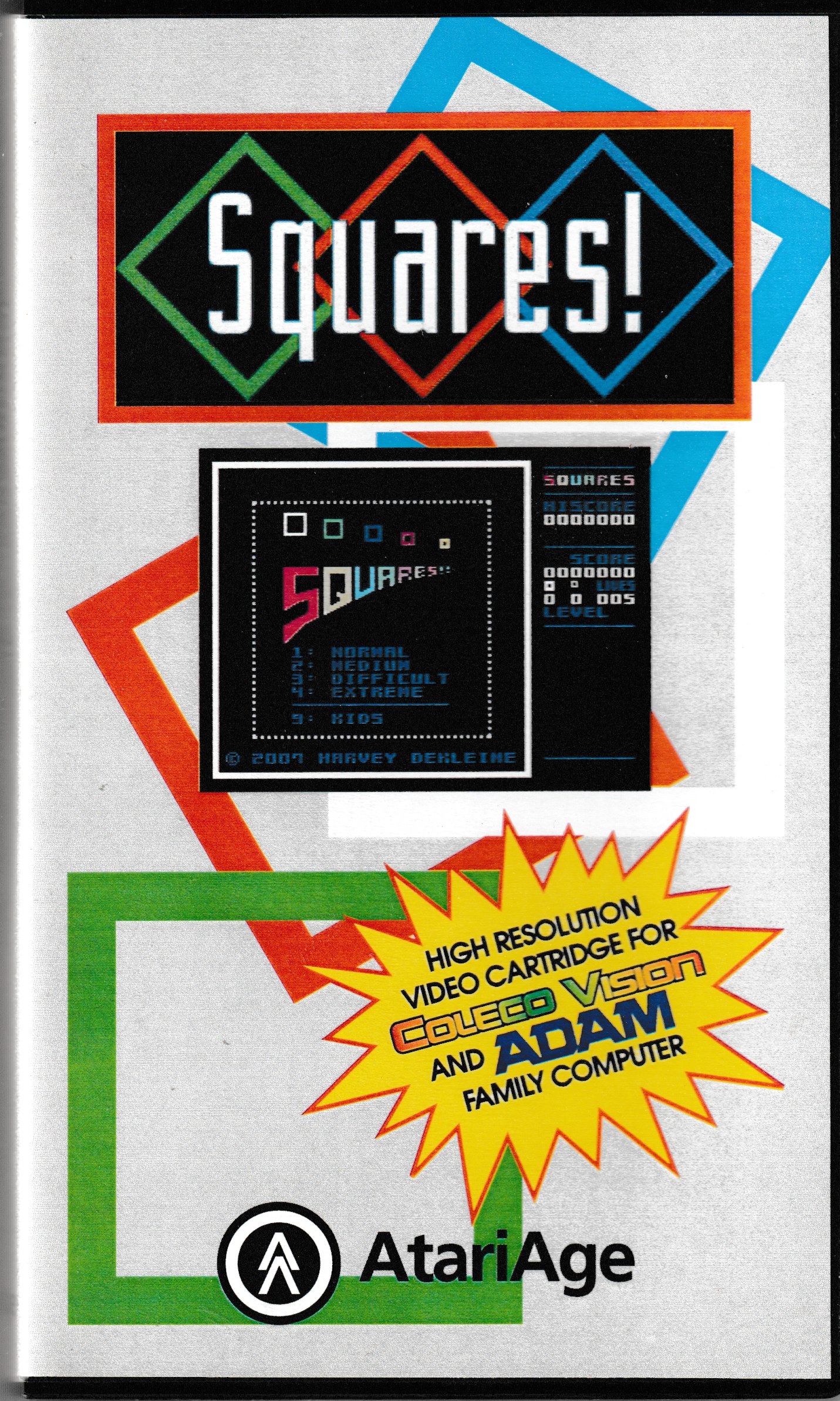 Squares! US Front Box Art
