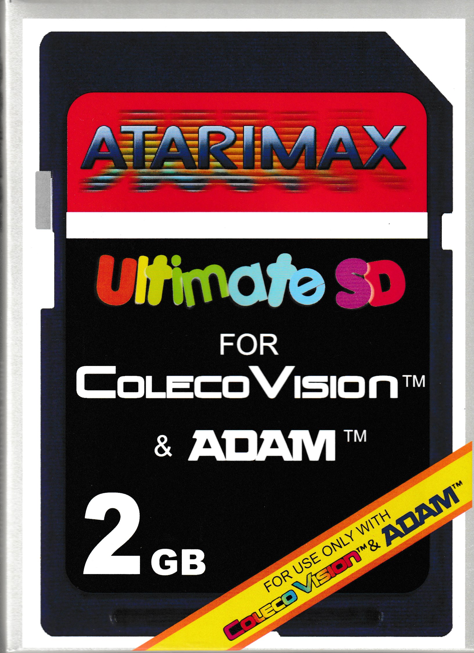 AtariMax Ultimate SD for CV MultiCart US Front Box Art