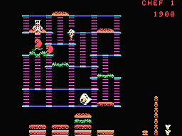BurgerTime (EU) Screenshot 1