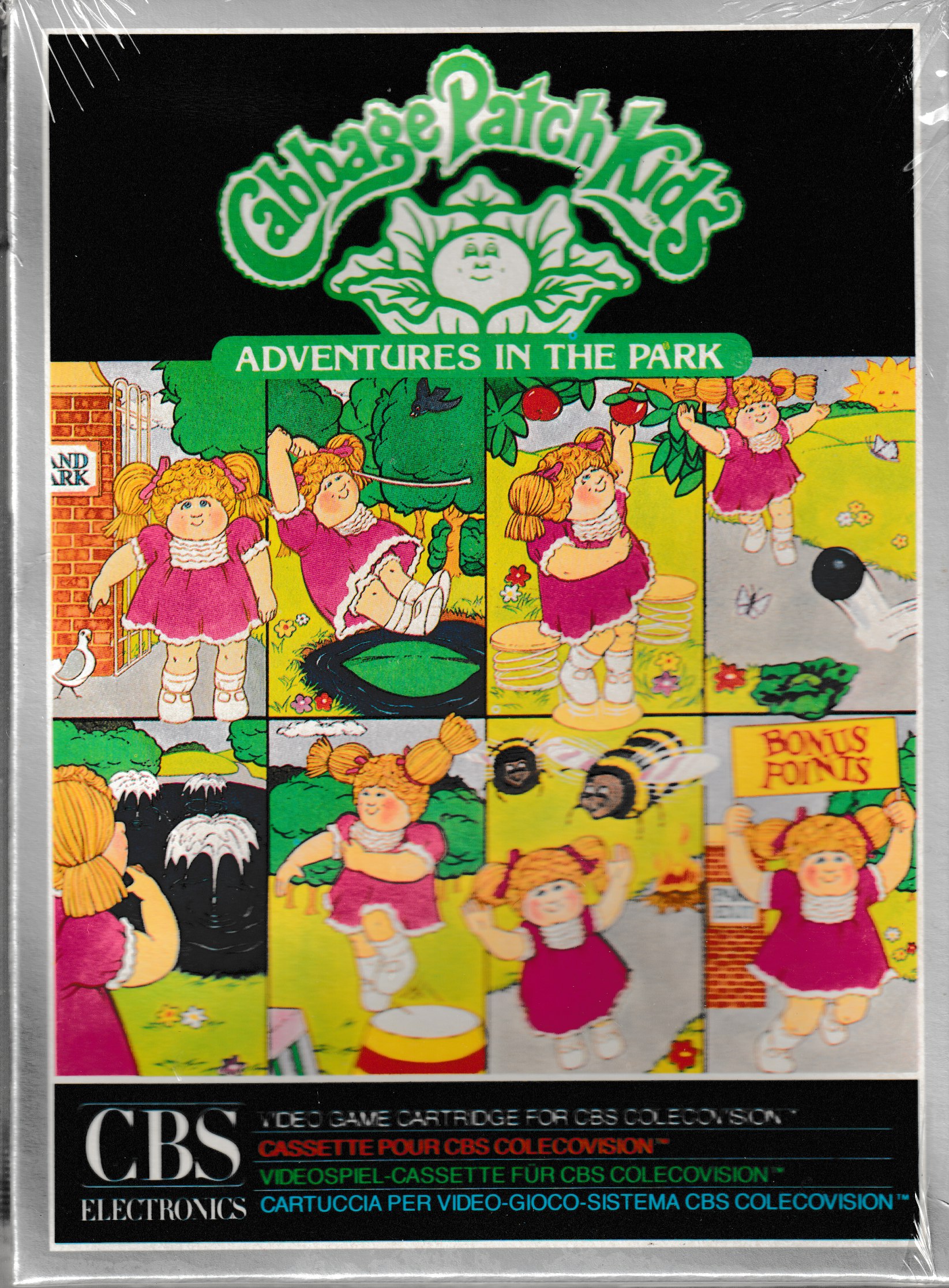 Cabbage Patch Kids: Adventure in the Park (EU) US Front Box Art
