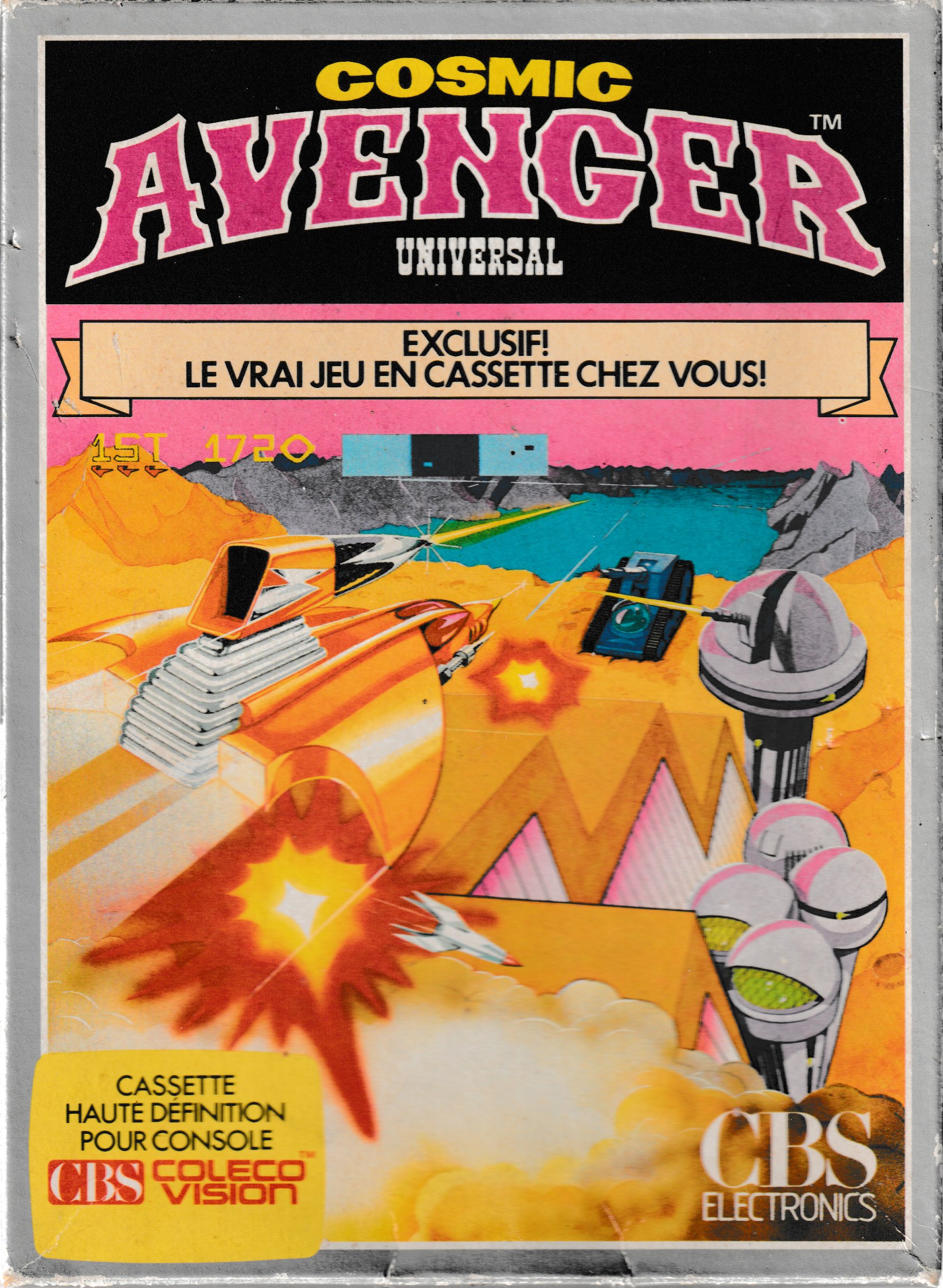 Cosmic Avenger (FR) US Front Box Art