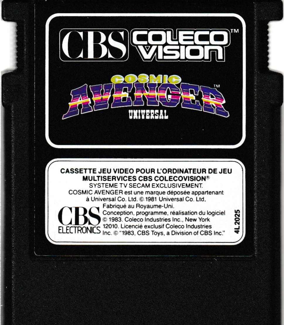 Cosmic Avenger (FR) Main Cartridge