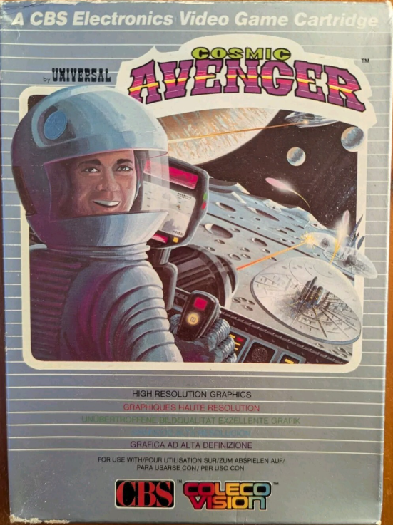 Cosmic Avenger (EU) US Front Box Art