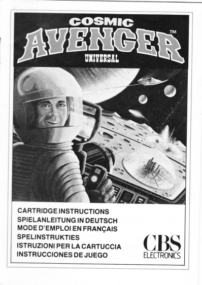 Cosmic Avenger (EU) US User Manual