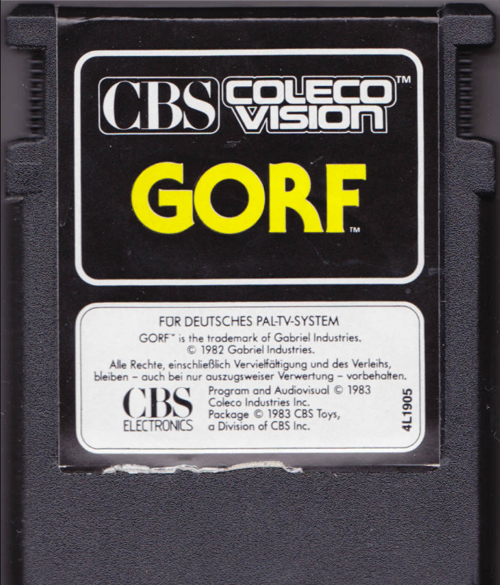 Gorf (DE) Main Cartridge