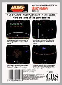 Gorf (AU) US Back Box Art