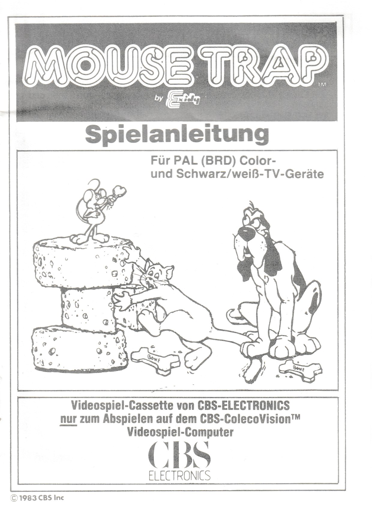 Mouse Trap (DE) US User Manual