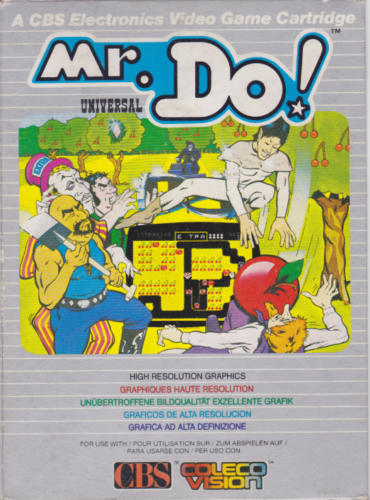 Mr. Do! (ES) US Front Box Art
