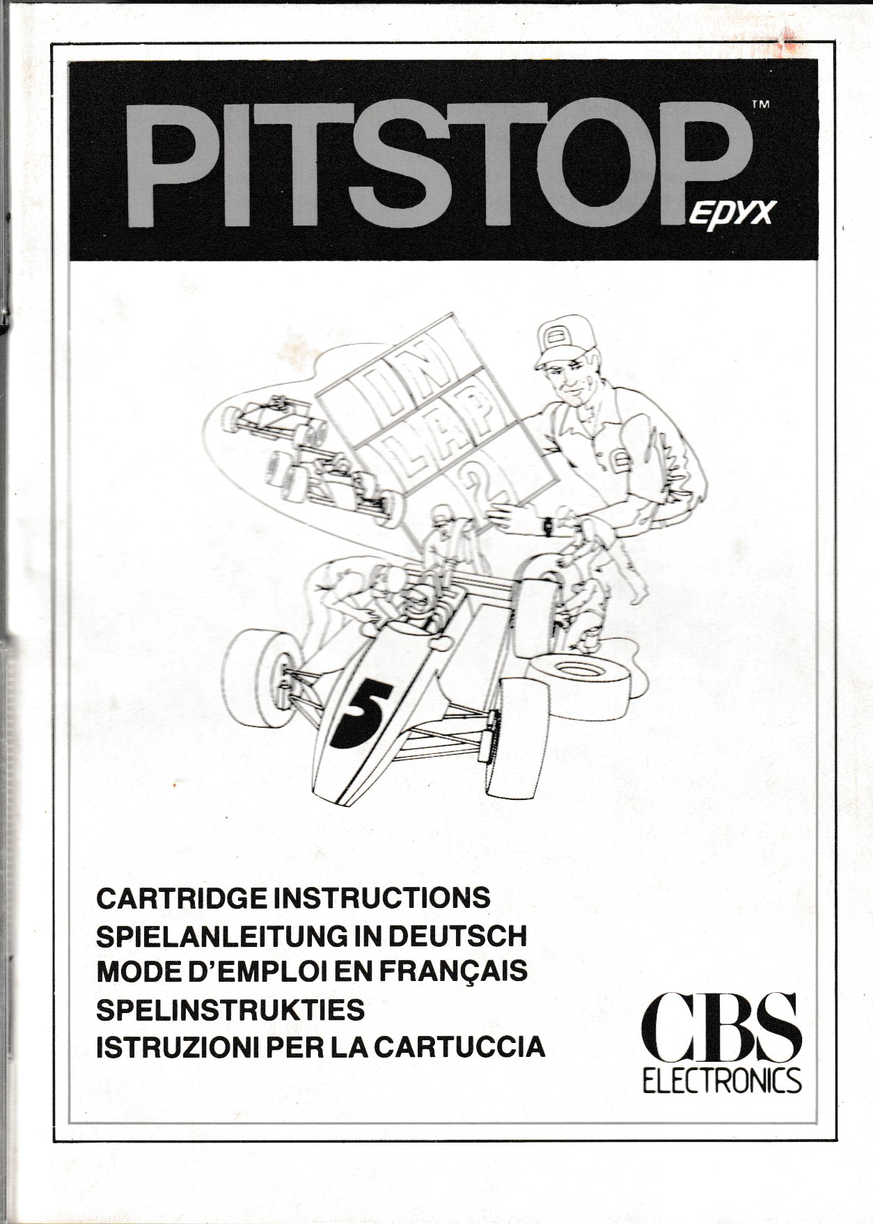 Pitstop (EU) US User Manual