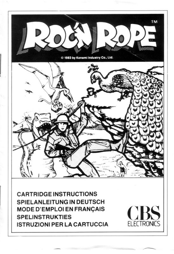 Roc n Rope (EU) US User Manual