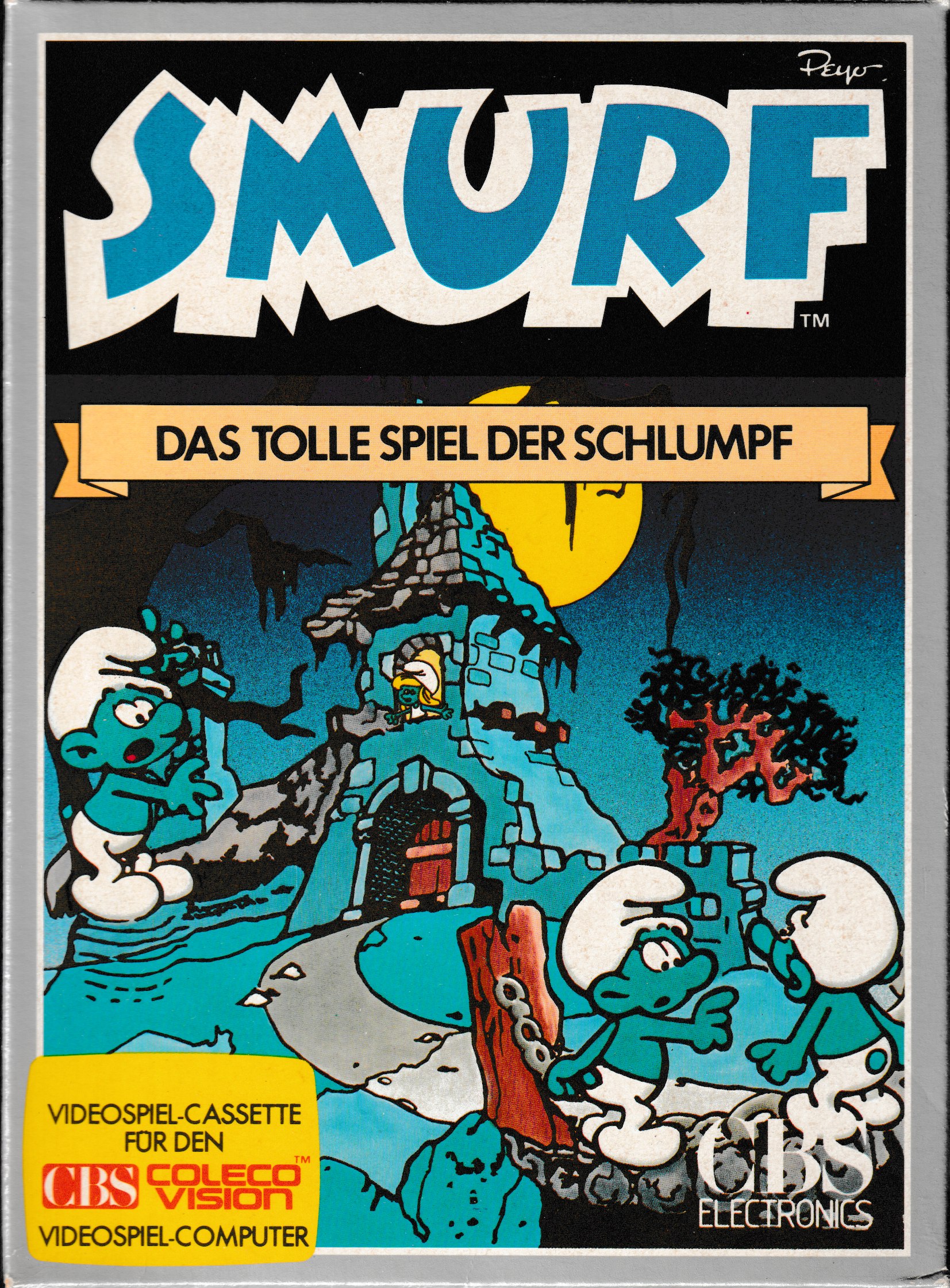 Smurf - Rescue in Gargamel's Castle (DE) US Front Box Art