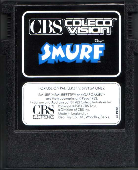 Smurf - Rescue in Gargamel's Castle (FR) Main Cartridge