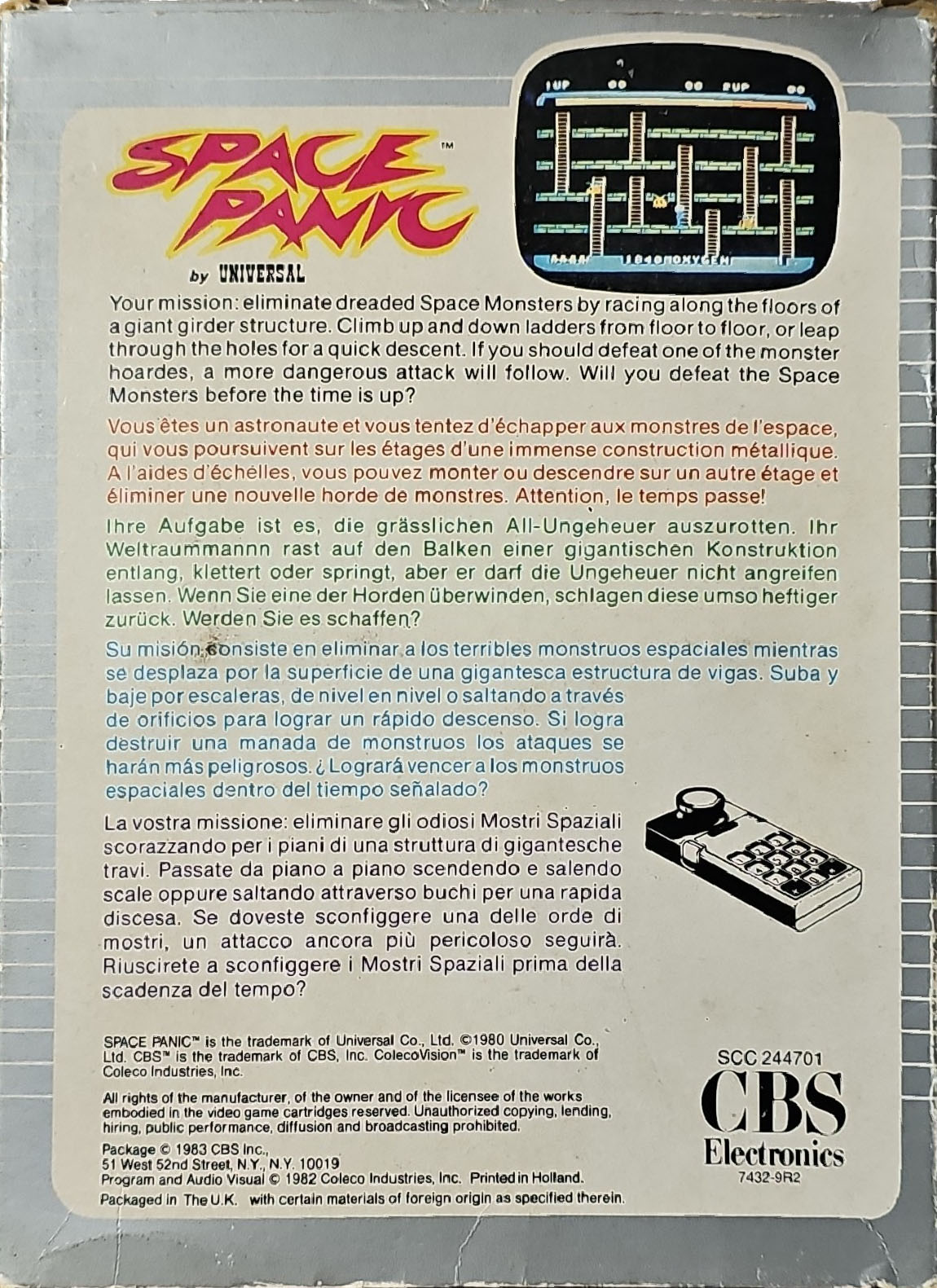 Space Panic (EU-R2)