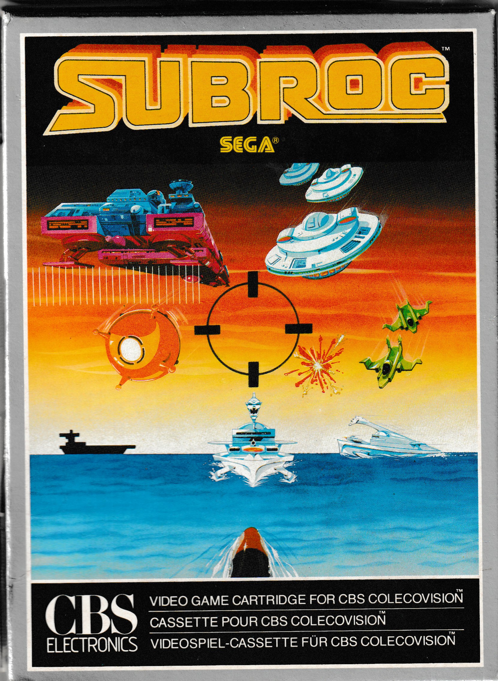 Subroc (EU) US Front Box Art