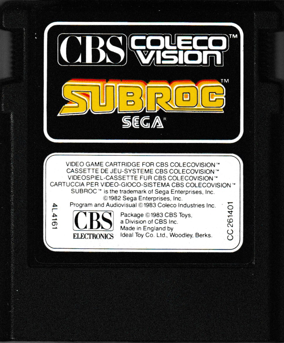 Subroc (EU) Main Cartridge
