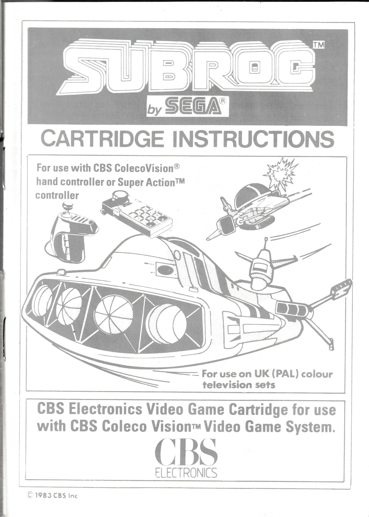 Subroc (EU) US User Manual