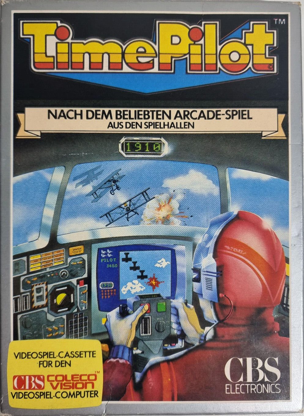 Time Pilot (DE) US Front Box Art