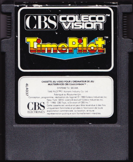 Time Pilot (FR) Main Cartridge