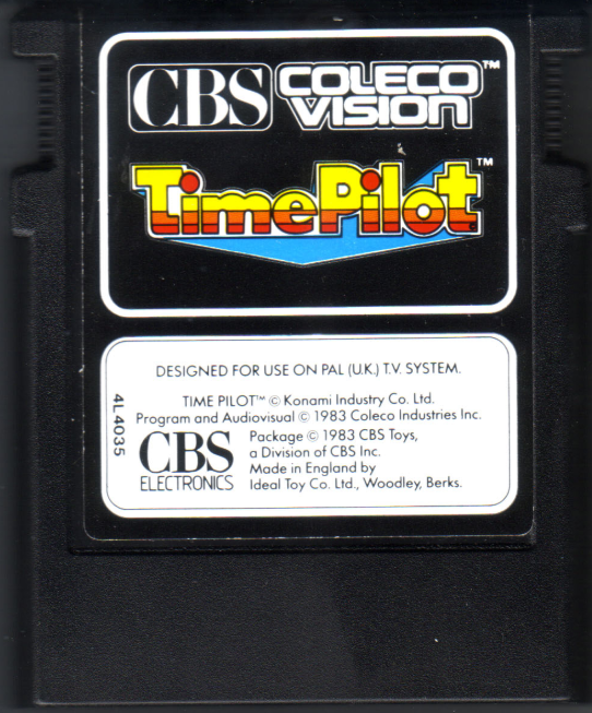 Time Pilot (UK) Main Cartridge