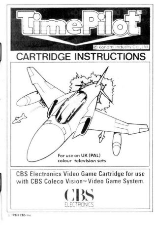 Time Pilot (UK) US User Manual