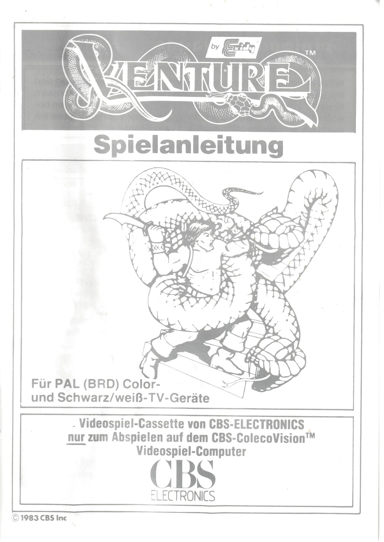 Venture (DE) US User Manual