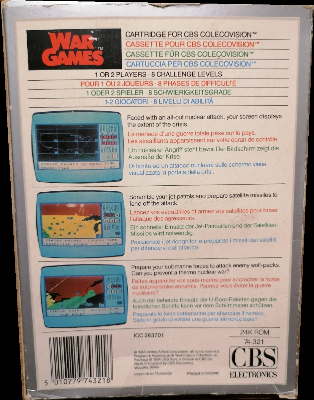 WarGames (EU) US Back Box Art