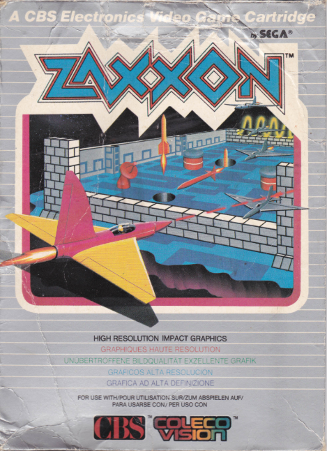 Zaxxon (EU) US Front Box Art