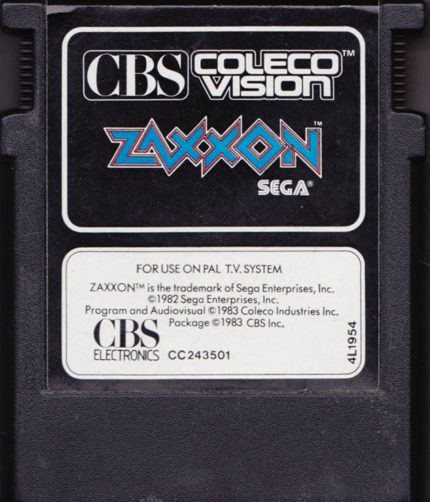 Zaxxon (EU) Main Cartridge