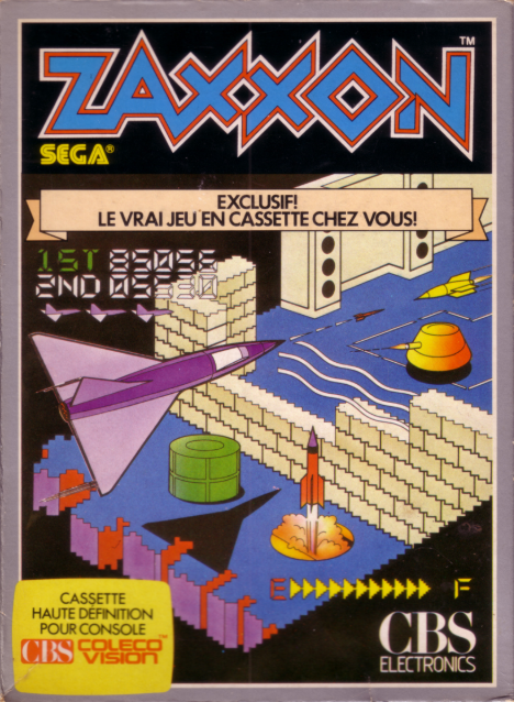 Zaxxon (FR) US Front Box Art