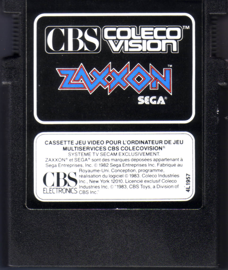 Zaxxon (FR) Main Cartridge