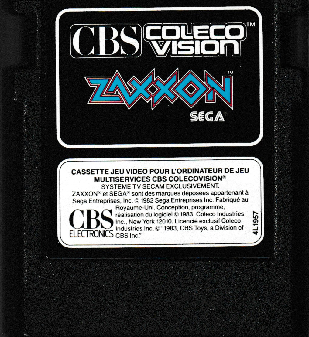 Zaxxon (UK) Main Cartridge