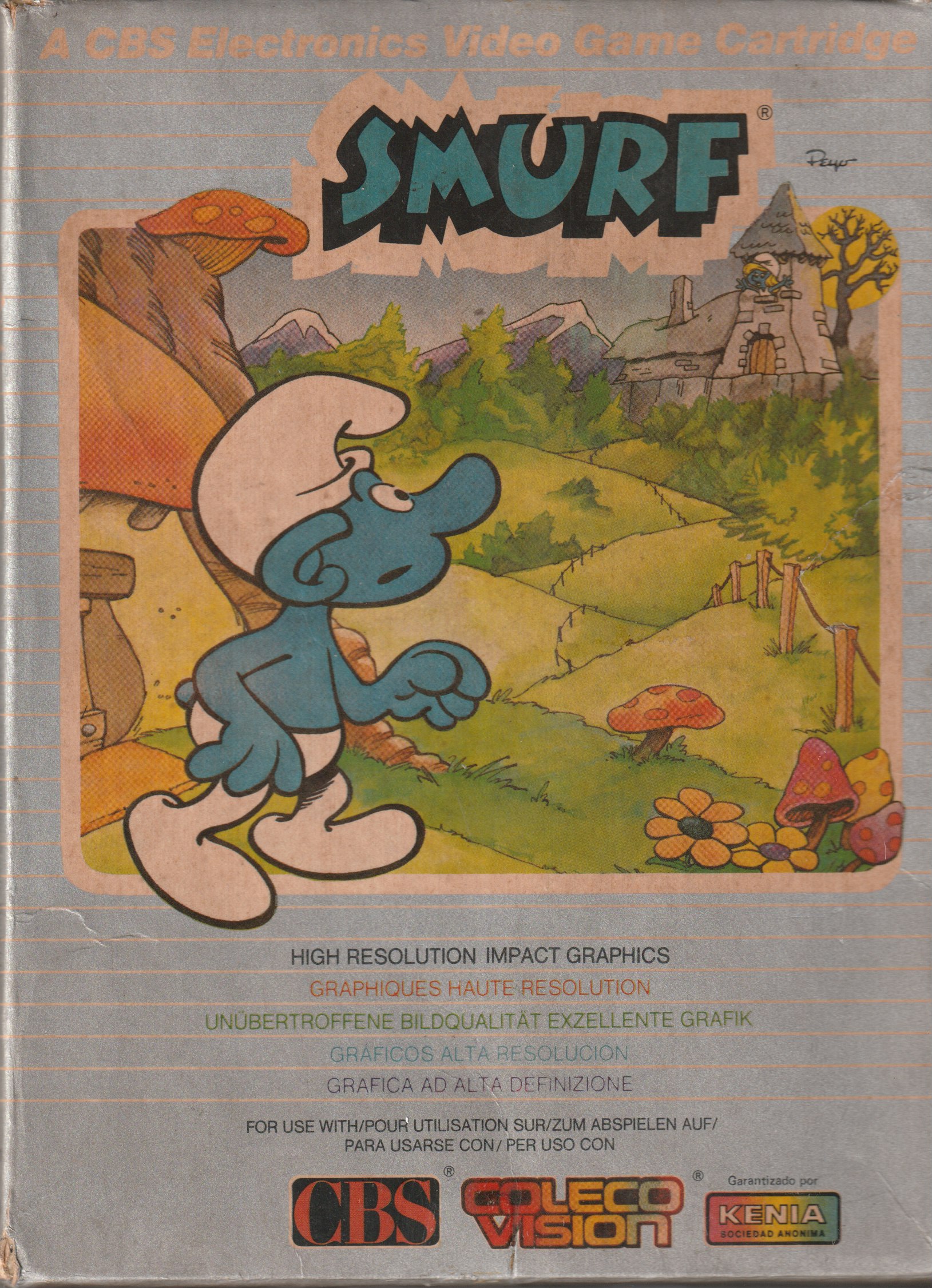 Smurf - Rescue in Gargamel's Castle (AR) US Front Box Art