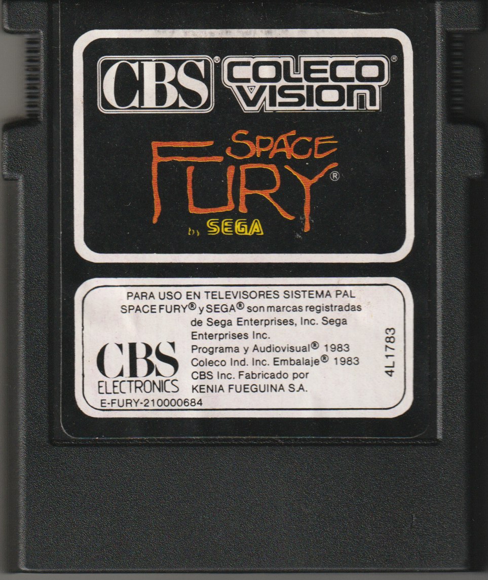 Space Fury (AR) Main Cartridge