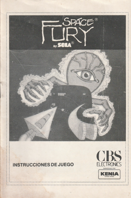 Space Fury (AR) AR User Manual