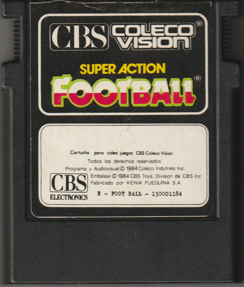 Super Action Football (Soccer) (AR) Main Cartridge