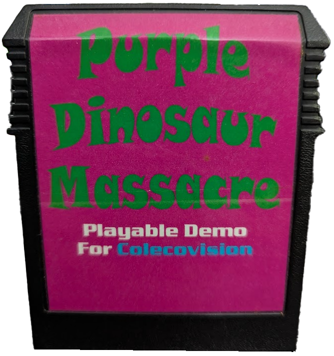 Purple Dinosaur Massacre (Demo) Main Cartridge