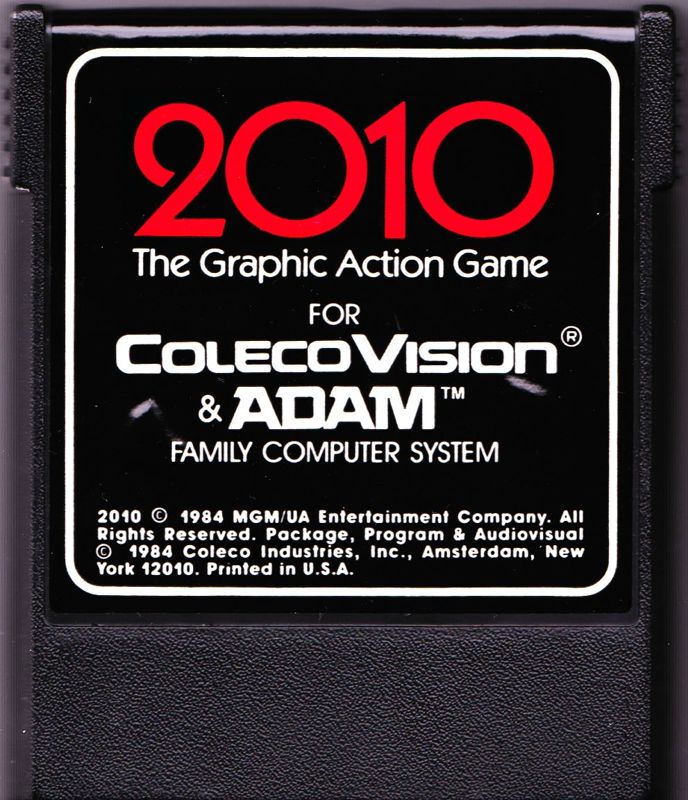 2010: The Graphic Action Game (CA) Main Cartridge