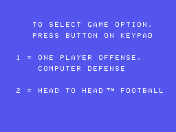 Super Action Football (CA) Screenshot 1