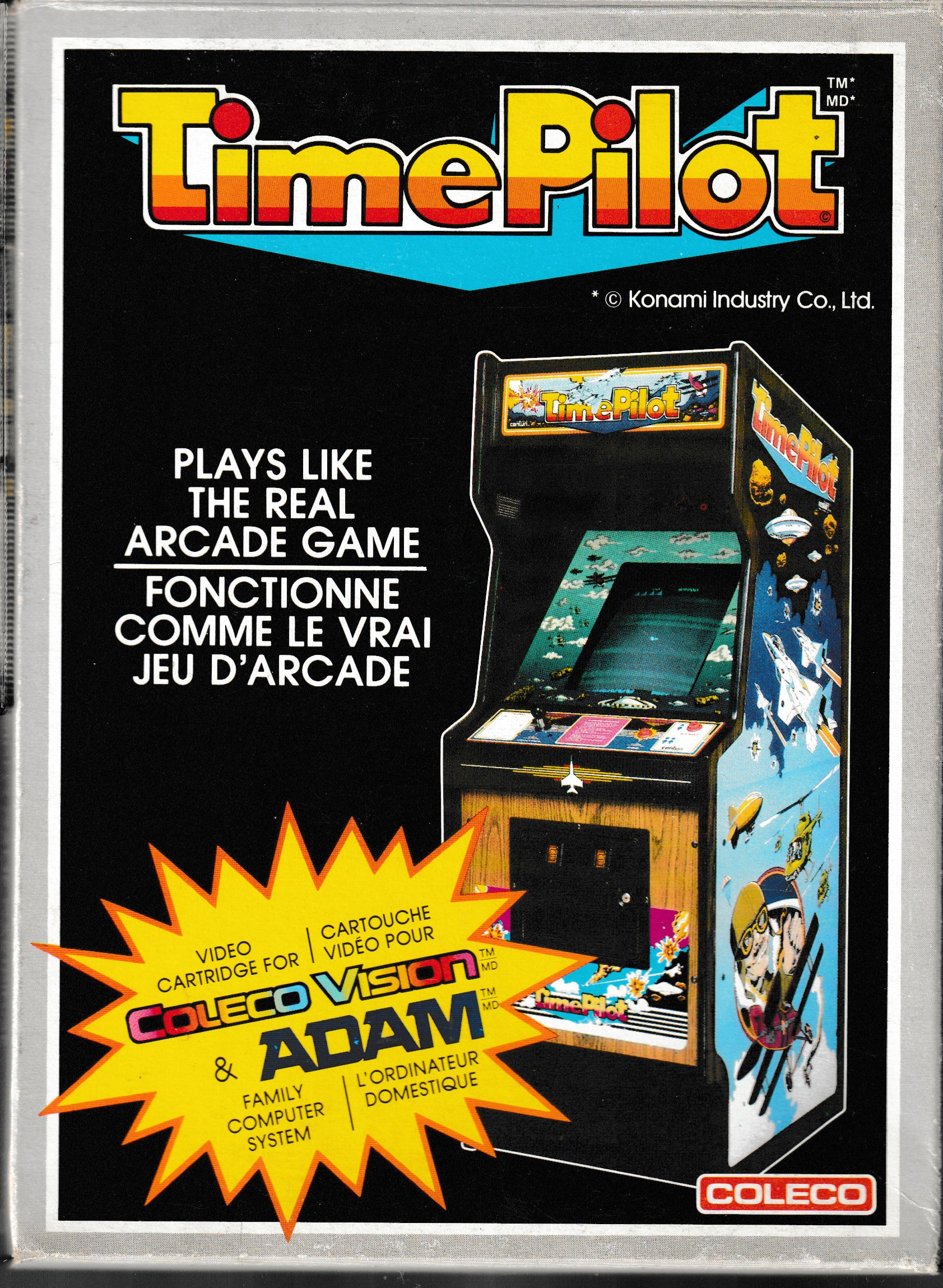 Time Pilot (CA) US Front Box Art